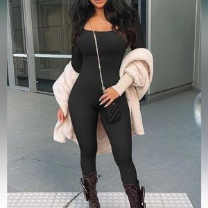 Long Sleeve Jumpsuit